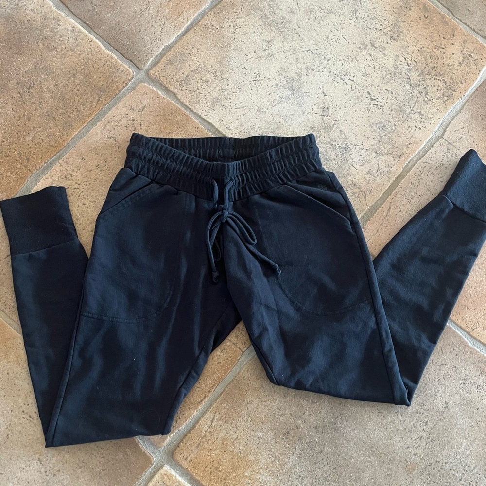 Free People Movement Sunny Skinny Sweat Pants Black XS